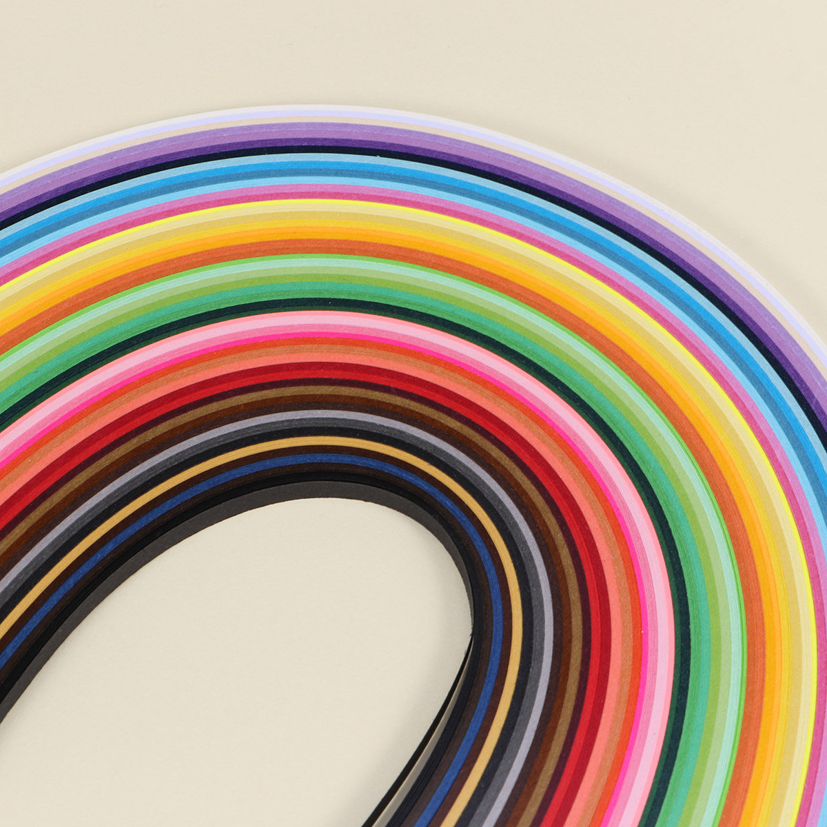 Quilling Paper Strips - Kit de 500 Tiras de Papel