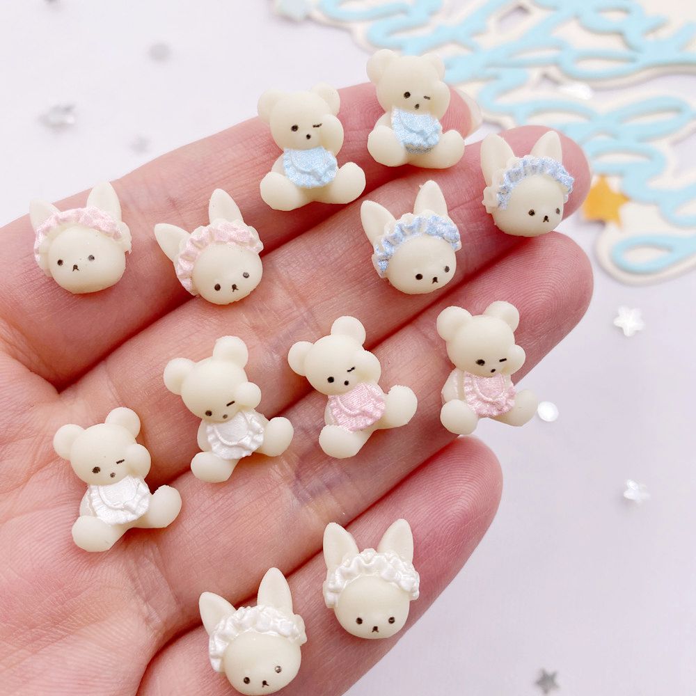 Art Craft For 3 Year Old - 30 Uds. De resina Kawaii colorida