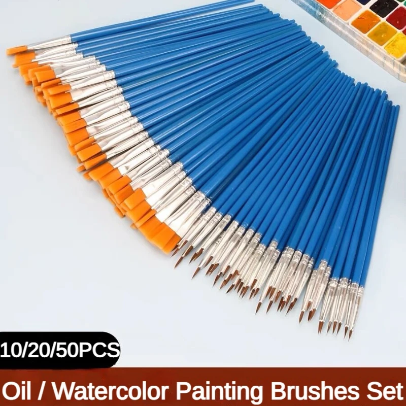 Art Craft For 3 Year Old - Juego de pinceles de pintura acrílicos