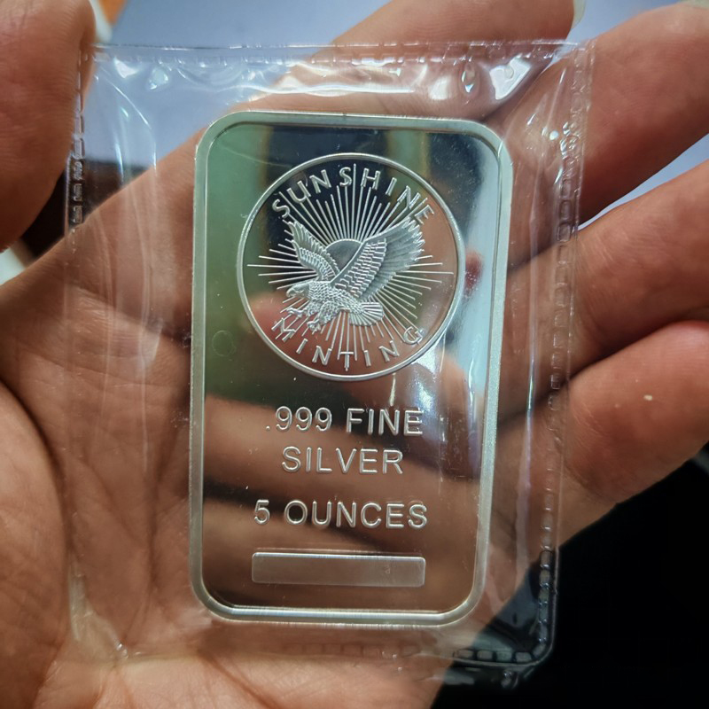Art Craft Bar - Barra de Plata de 5 Oz