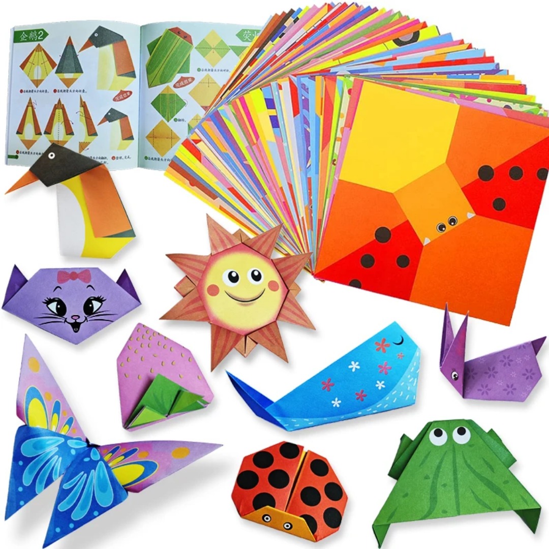 Art Craft For 3 Year Old - Nuevo Kit de Origami, 30 Hojas