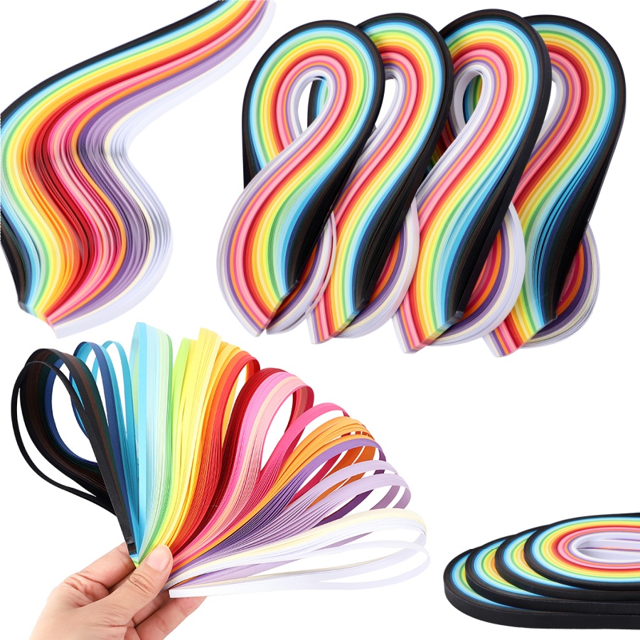 Quilling Paper Strips - 260 Uds. Tiras de papel de