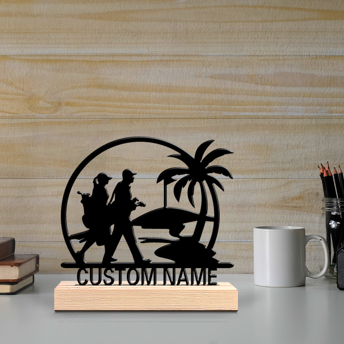 Art Craft Course - Estatua de Metal Personalizada con Texto