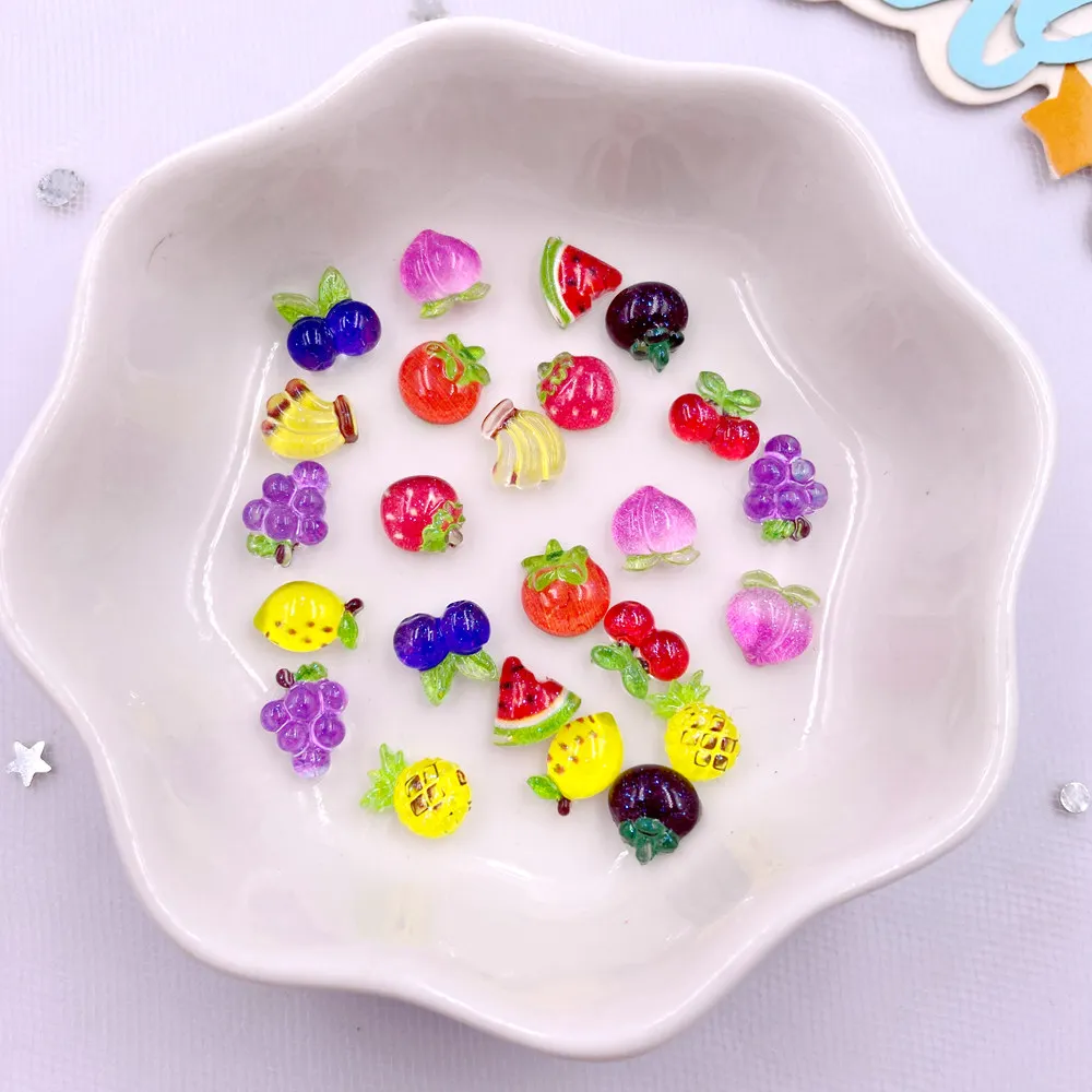 Tv Art And Craft - 100 Uds. De resina con purpurina