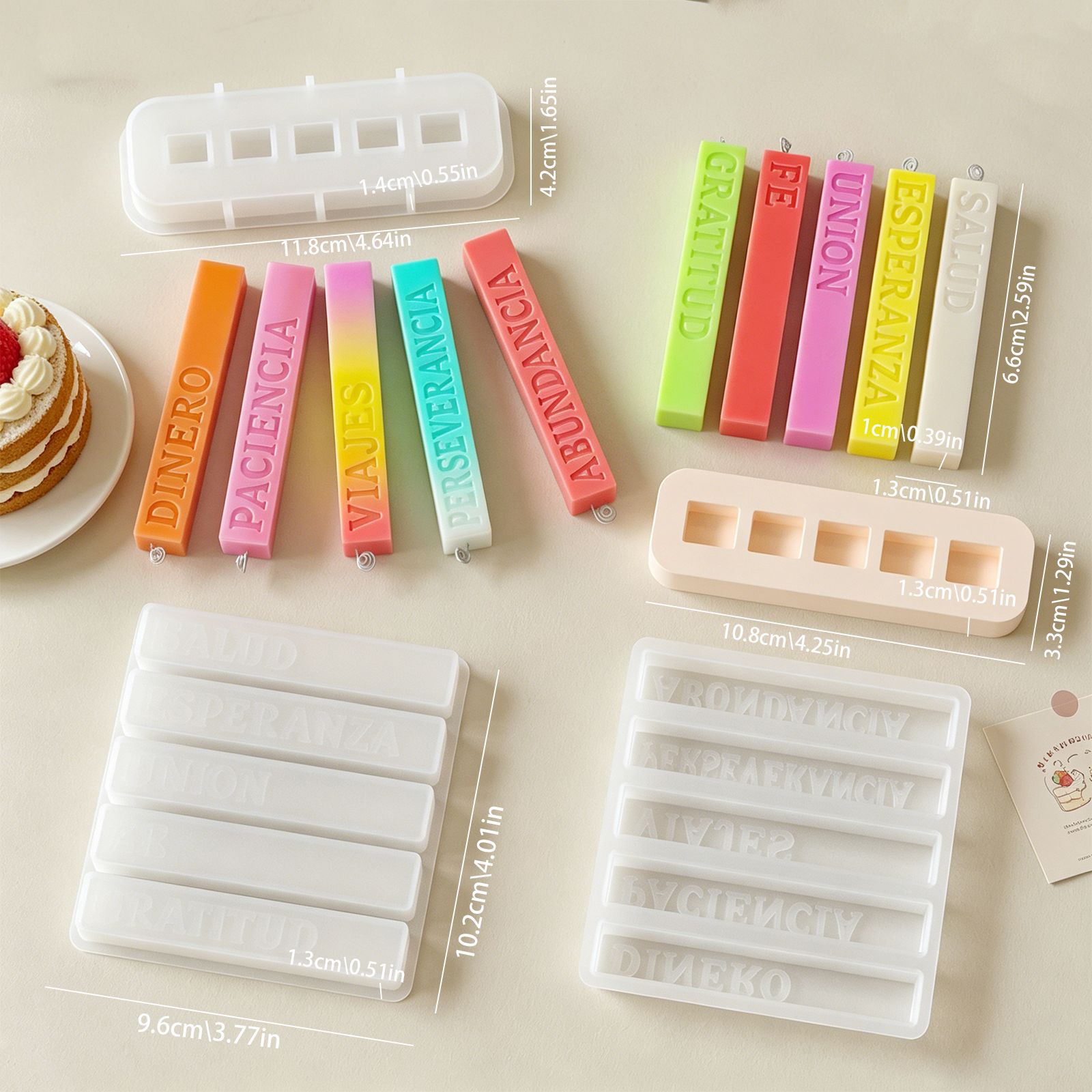 Molde de silicona DIY para vel - Art Craft Course reseña y precio