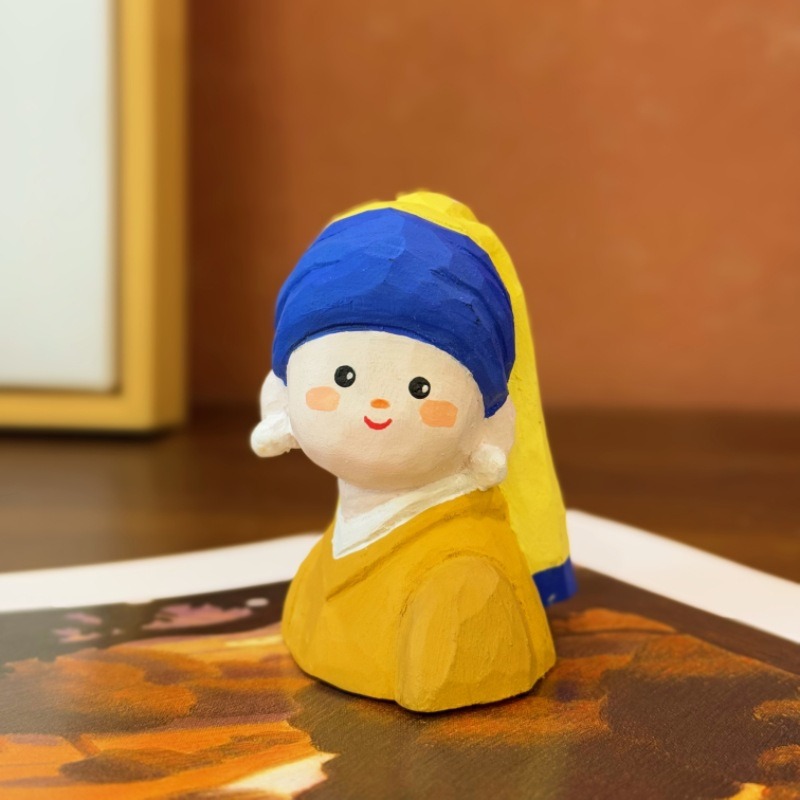 Figurita de pinturas de fama m - Tv Art And Craft reseña y precio