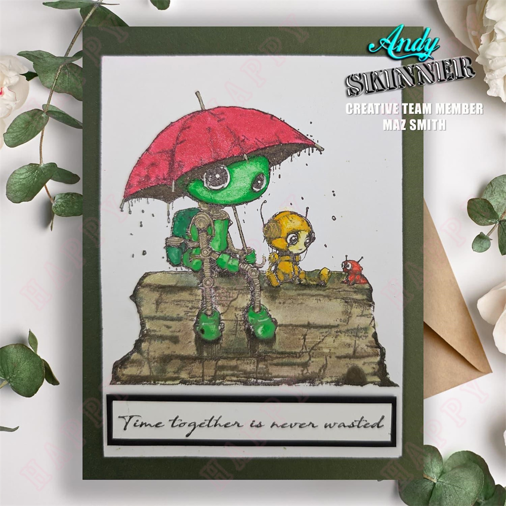 Sellos de silicona de amigos p - Art Craft Umbrella reseña y precio