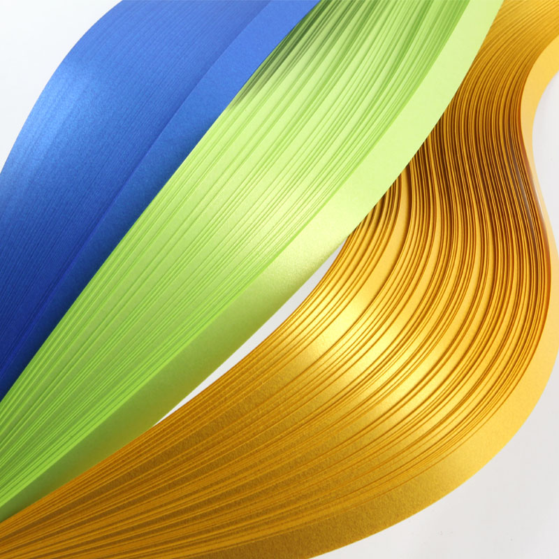 Tiras de papel nacaradas brill - Quilling Paper Strips reseña y precio