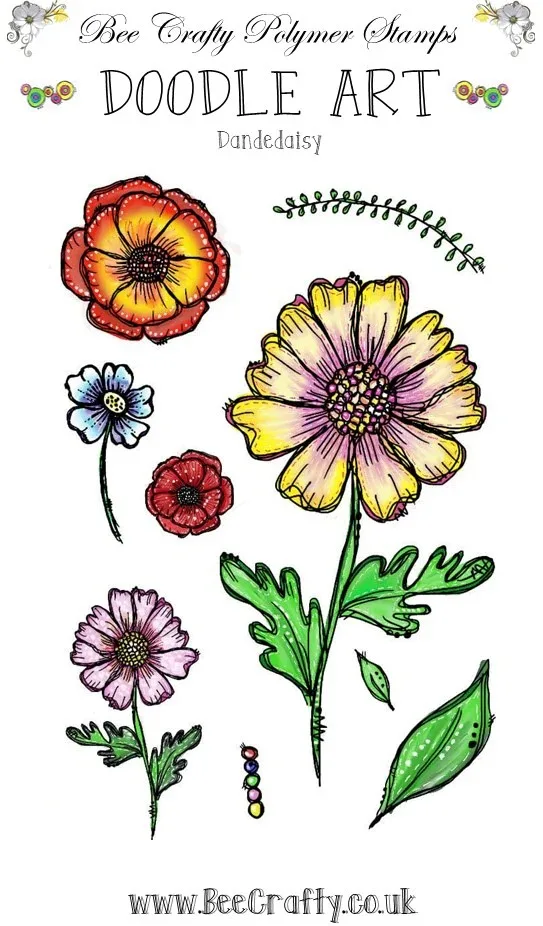 Nuevos Sellos de Arte Doodle A - Art Craft Umbrella reseña y precio