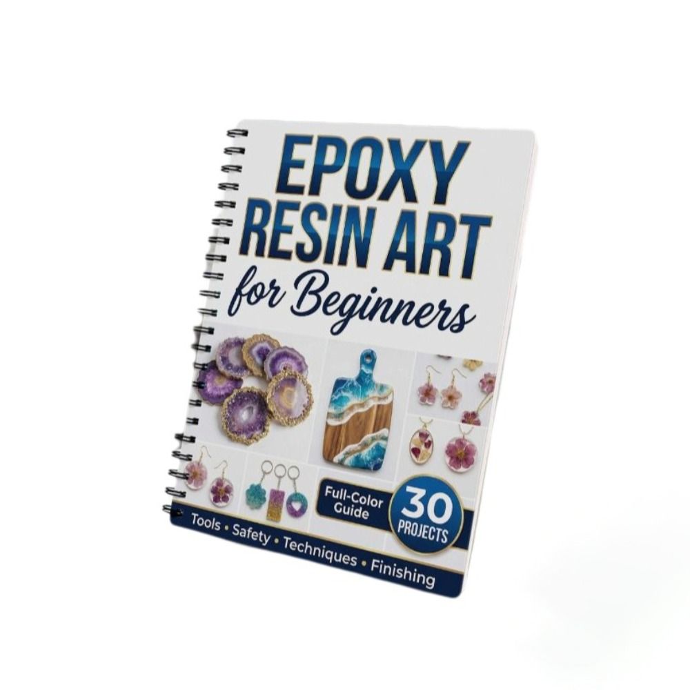 Manual de Arte con Resina Epox - Art Craft Notebook reseña y precio