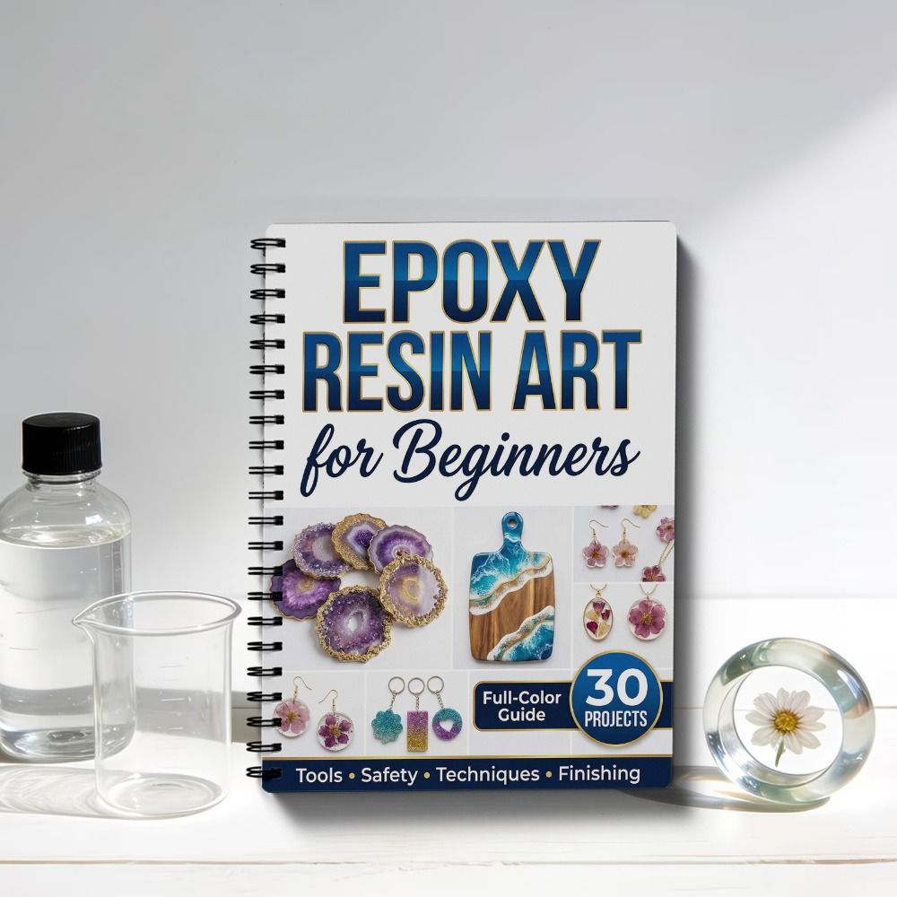 Manual de Arte con Resina Epox - Art Craft Notebook reseña y precio