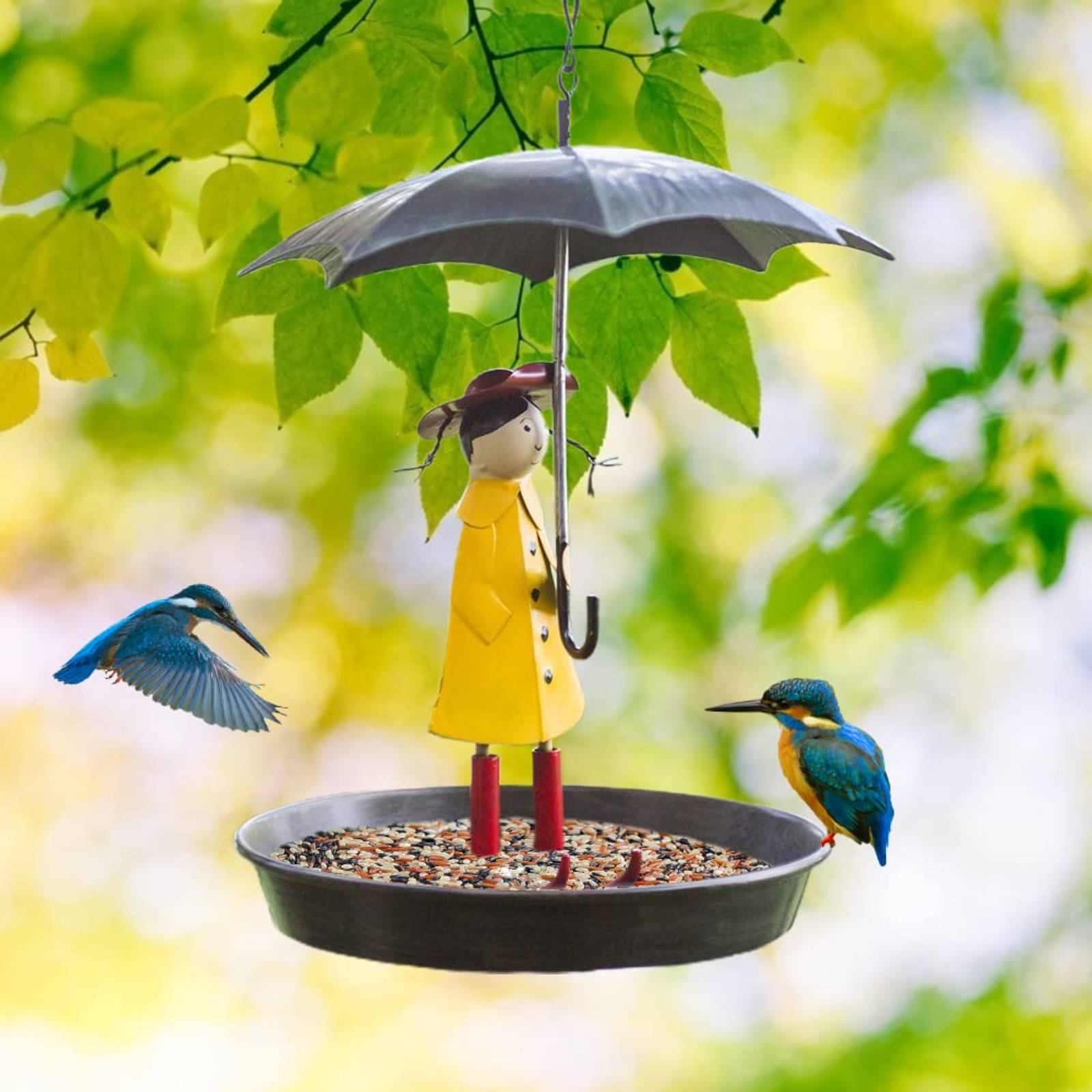 Comedero para pájaros con form - Art Craft Umbrella reseña y precio