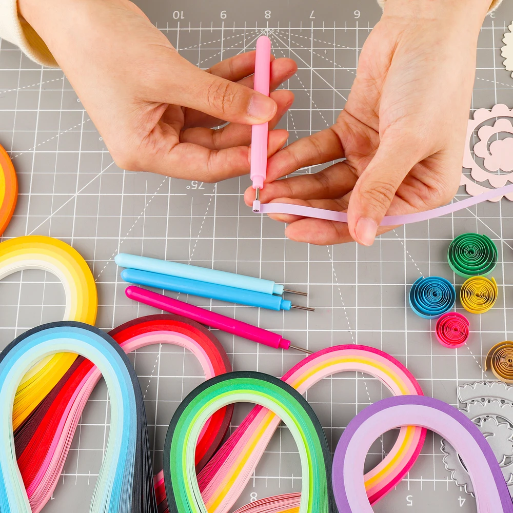 Juego de tiras de papel para a - Quilling Paper Strips reseña y precio