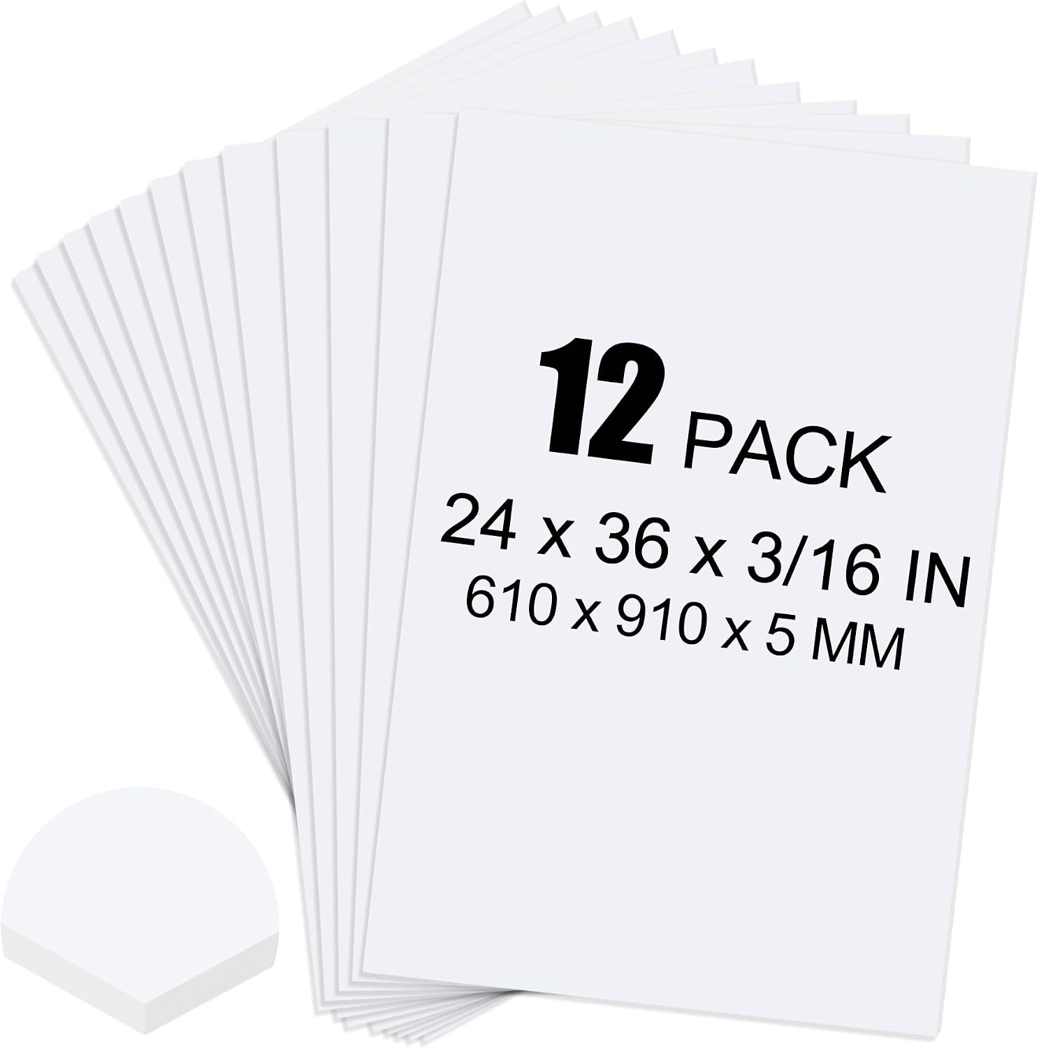 Paquete de 12 tableros de espu - School Of Art X Craft reseña y precio
