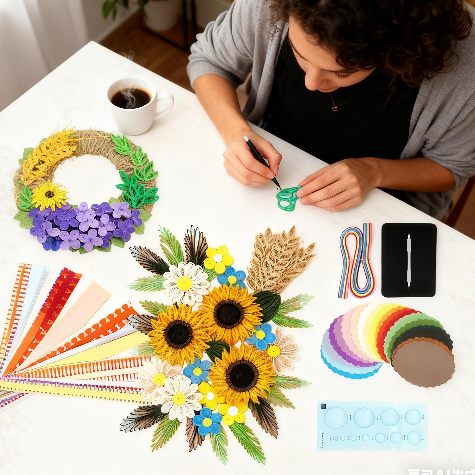 Tiras de papel para filigrana, - Quilling Paper Strips reseña y precio