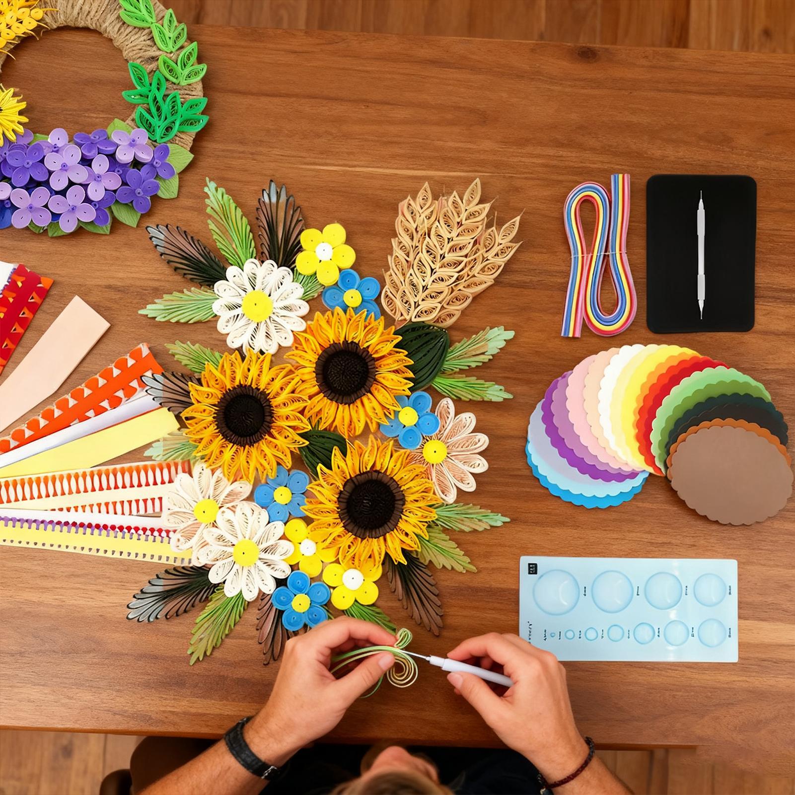 Tiras de papel para filigrana, - Quilling Paper Strips reseña y precio
