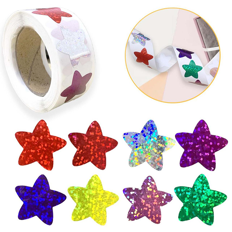 500 Uds./rollo de pegatinas de - School Of Art X Craft reseña y precio
