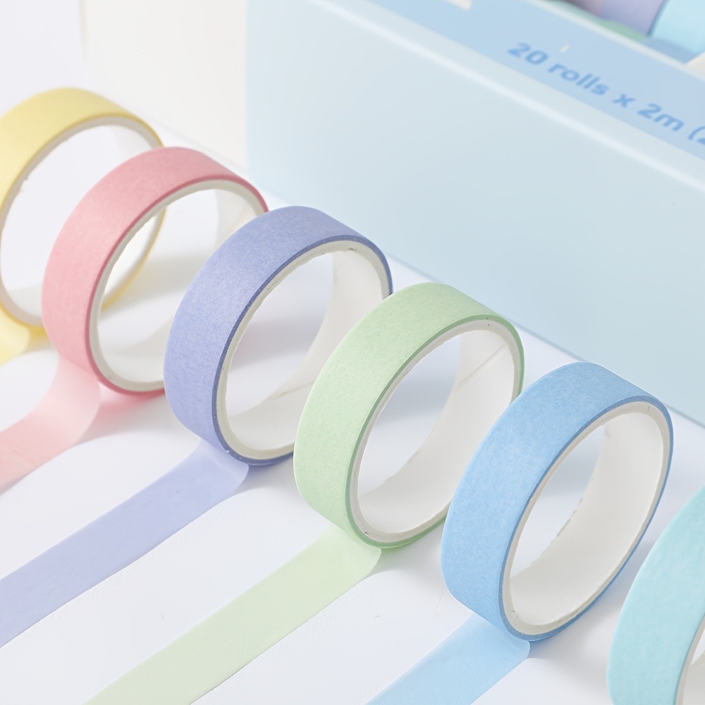 20 Rollos de Cinta Decorativa  - Art Craft Notebook reseña y precio