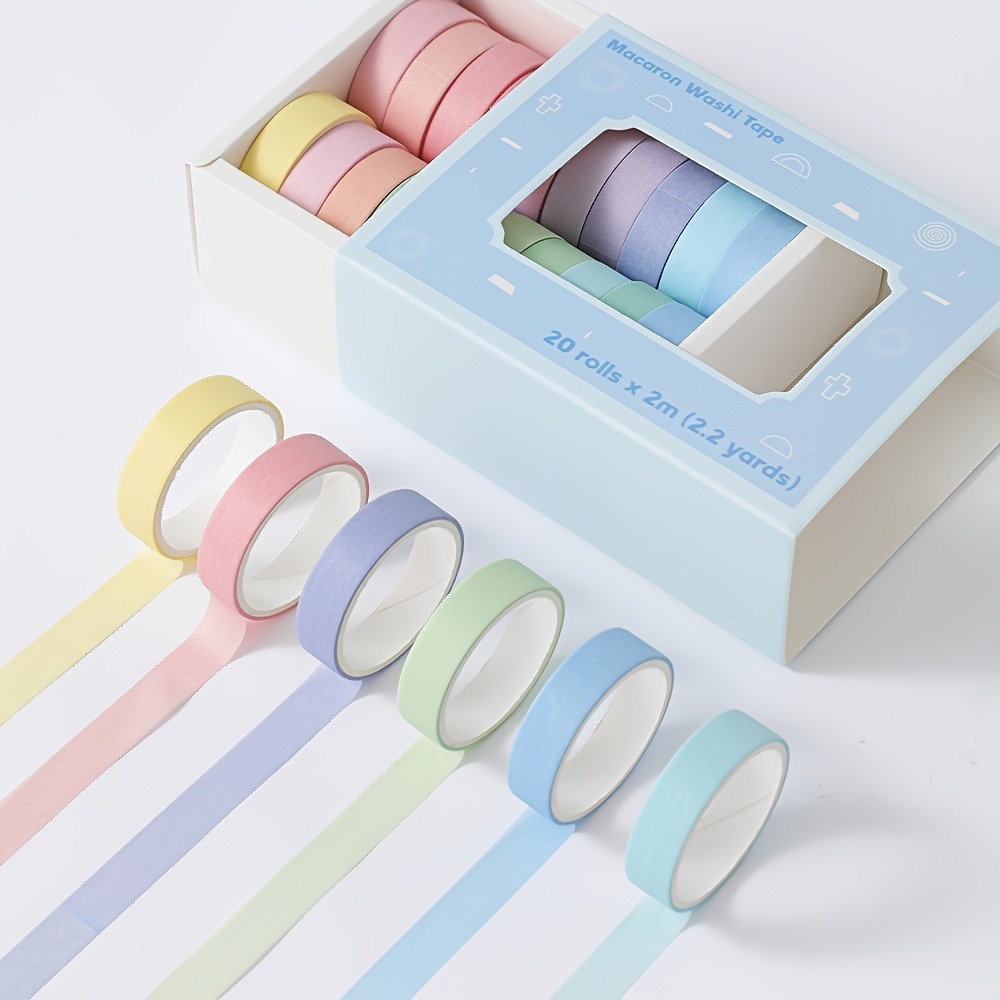 20 Rollos de Cinta Decorativa  - Art Craft Notebook reseña y precio