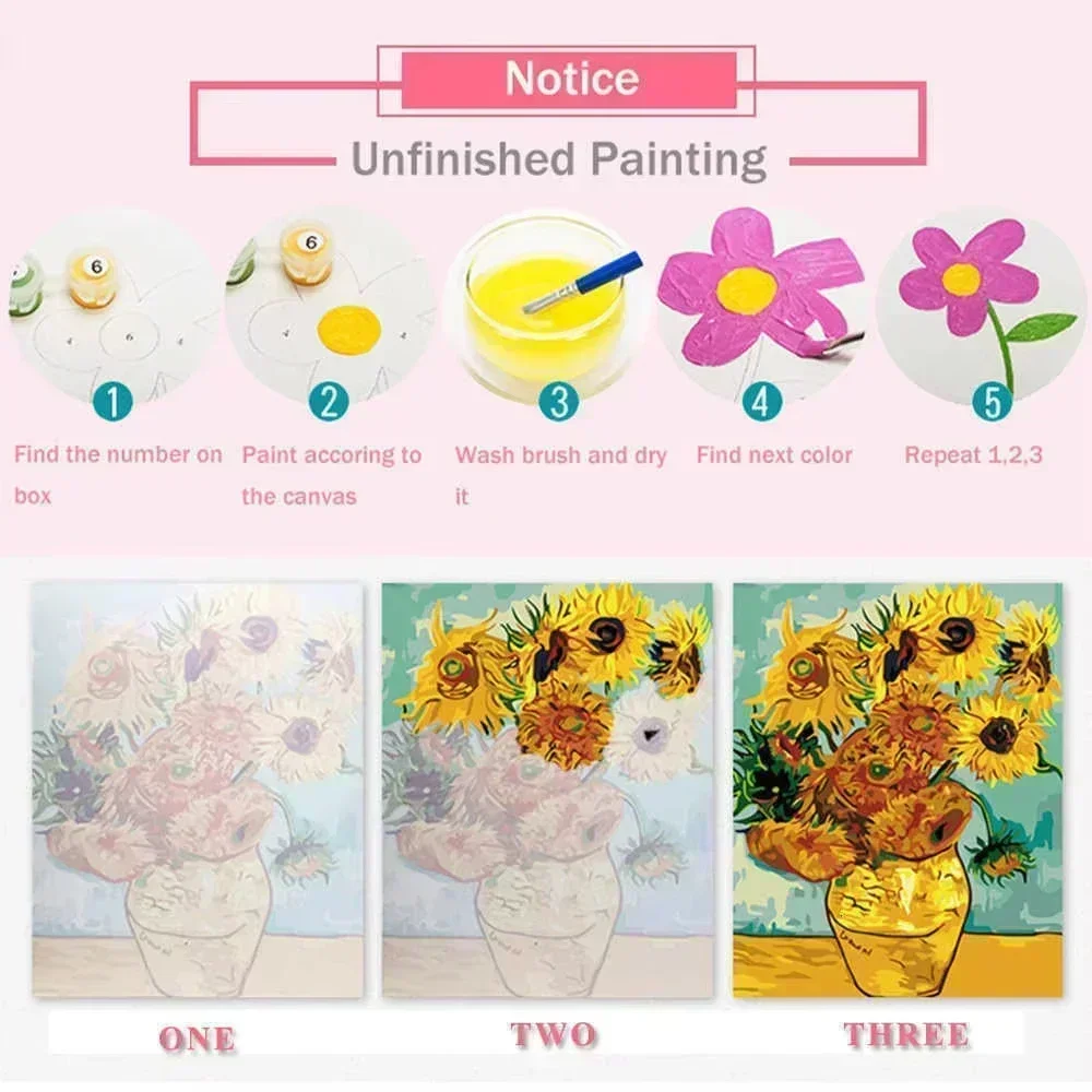 Pintura abstracta de niña, kit - Tv Art And Craft reseña y precio