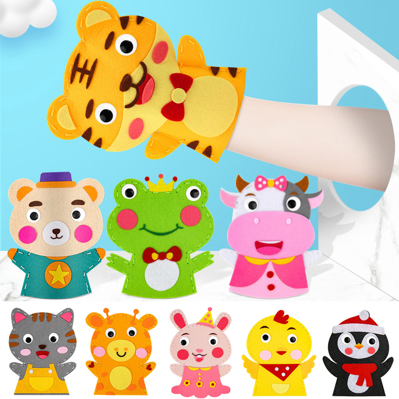 Marioneta de mano de animales  - Art Craft For 3 Year Old reseña y precio
