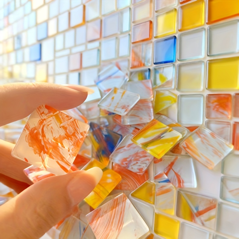 100g de mosaico cuadrado de cr - Art Craft Bar reseña y precio