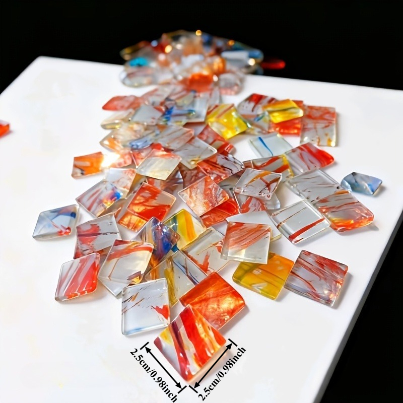 100g de mosaico cuadrado de cr - Art Craft Bar reseña y precio