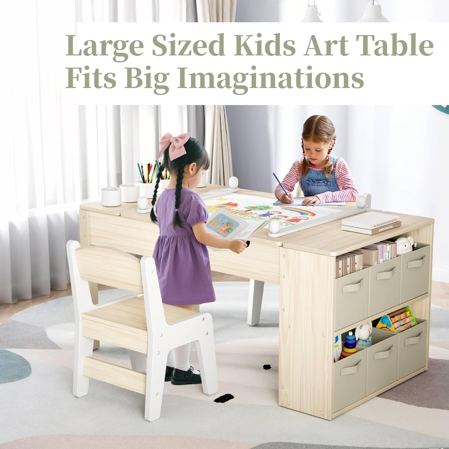 Juego de Mesa y Silla de Arte  - School Of Art X Craft reseña y precio