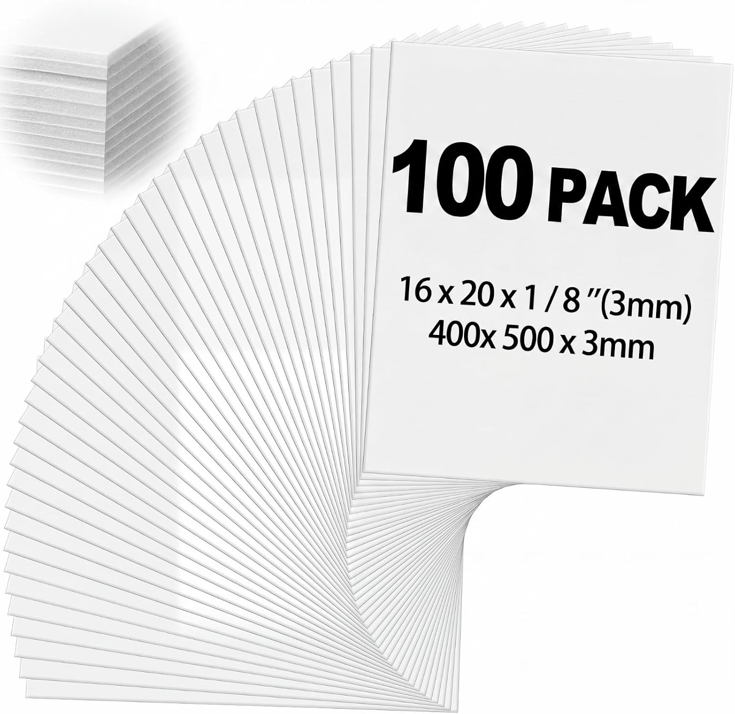 Paquete de 100 placas de espum - School Of Art X Craft reseña y precio