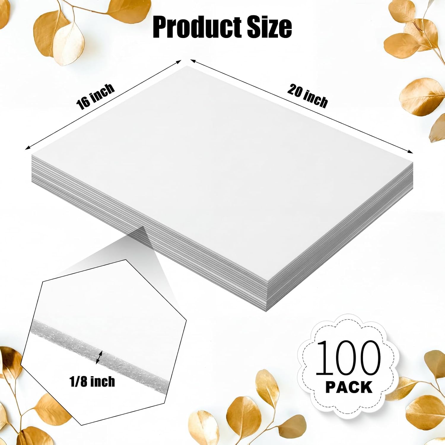 Paquete de 100 placas de espum - School Of Art X Craft reseña y precio