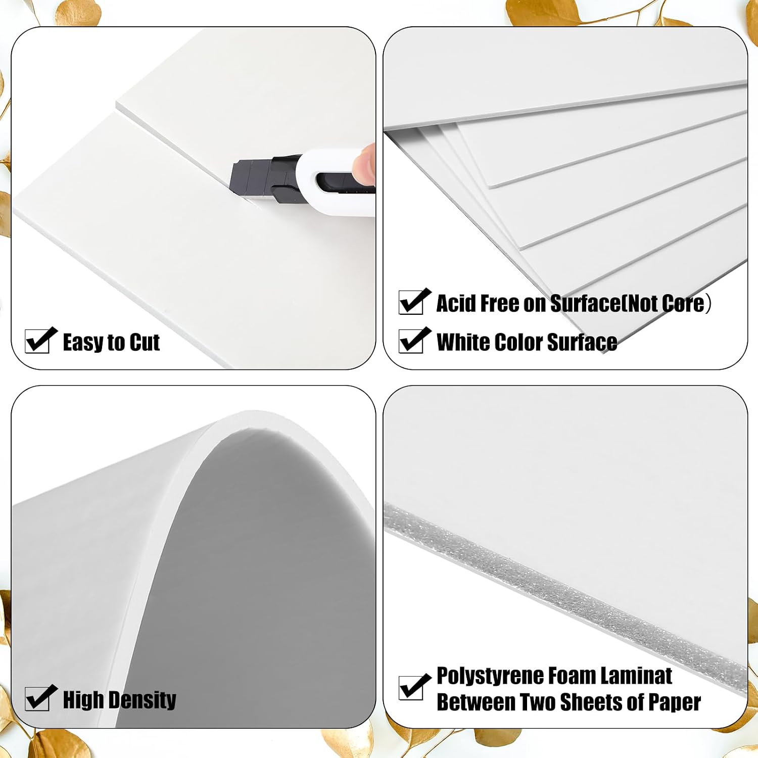 Paquete de 100 placas de espum - School Of Art X Craft reseña y precio