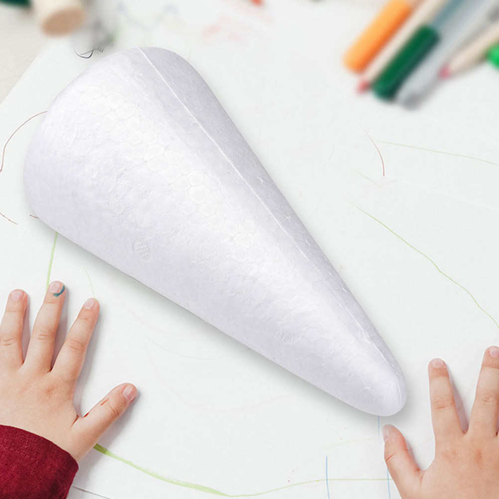 12 Conos de Espuma Blancos par - Art Craft Event reseña y precio