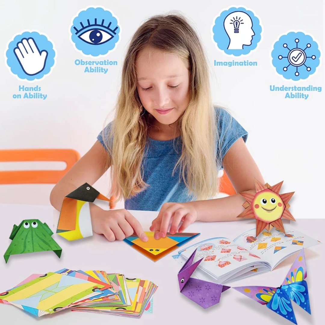 Nuevo Kit de Origami, 30 Hojas - Art Craft For 3 Year Old reseña y precio
