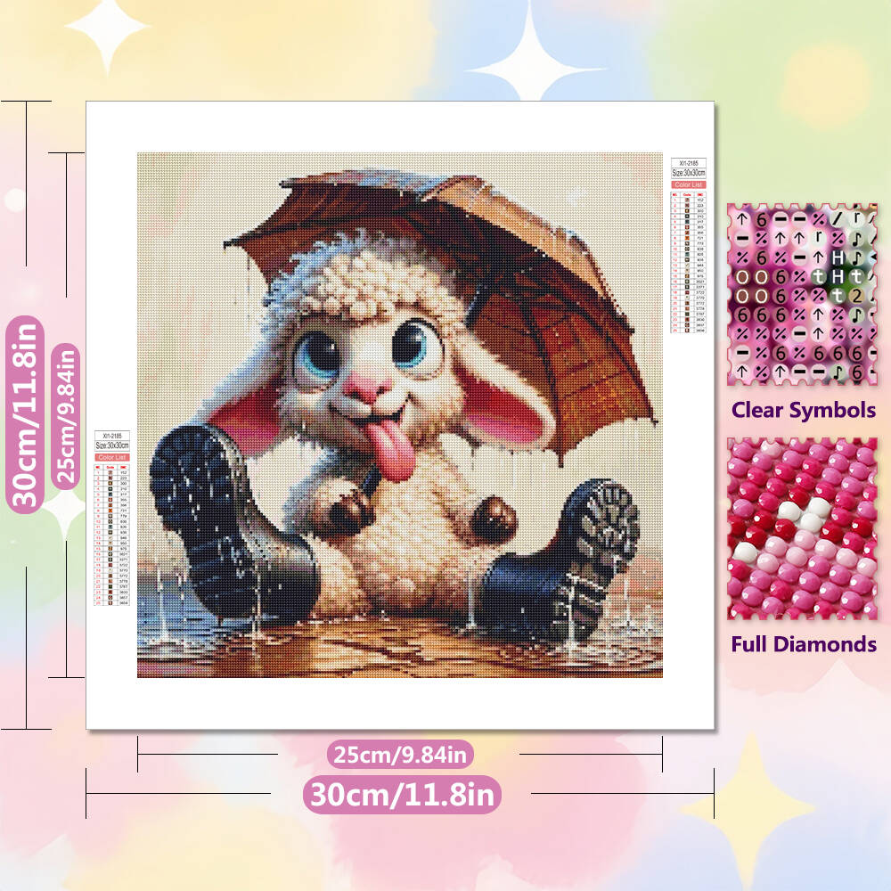 EverShine-pintura de diamante  - Art Craft Umbrella reseña y precio