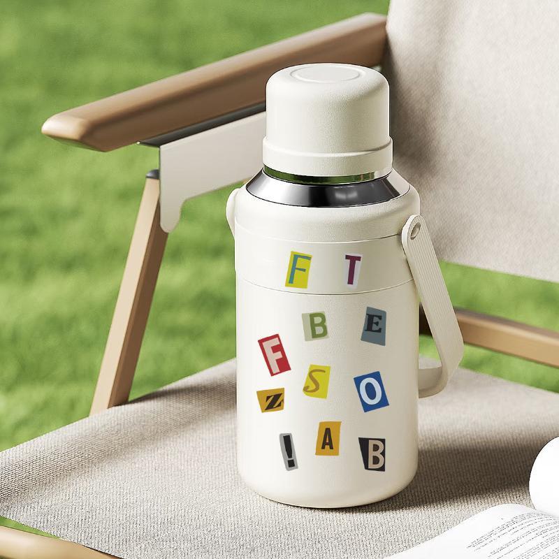 Pegatinas de letras inglesas d - Art Craft Notebook reseña y precio