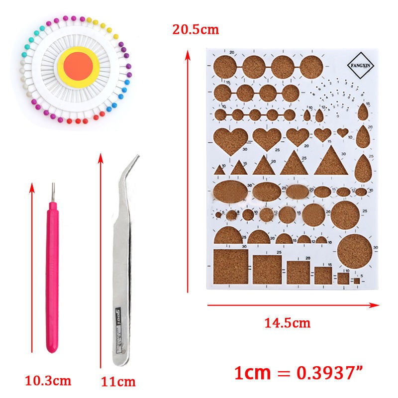 Juego de Herramientas para Qui - Quilling Paper Strips reseña y precio